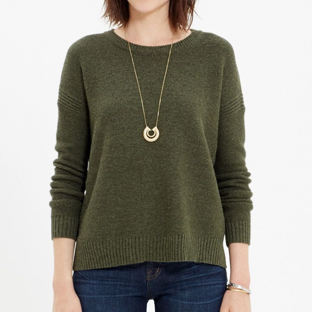 Madewell Olive Green Sweater